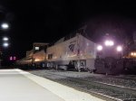 Amtrak At Night